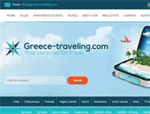 Tablet Screenshot of greece-traveling.com